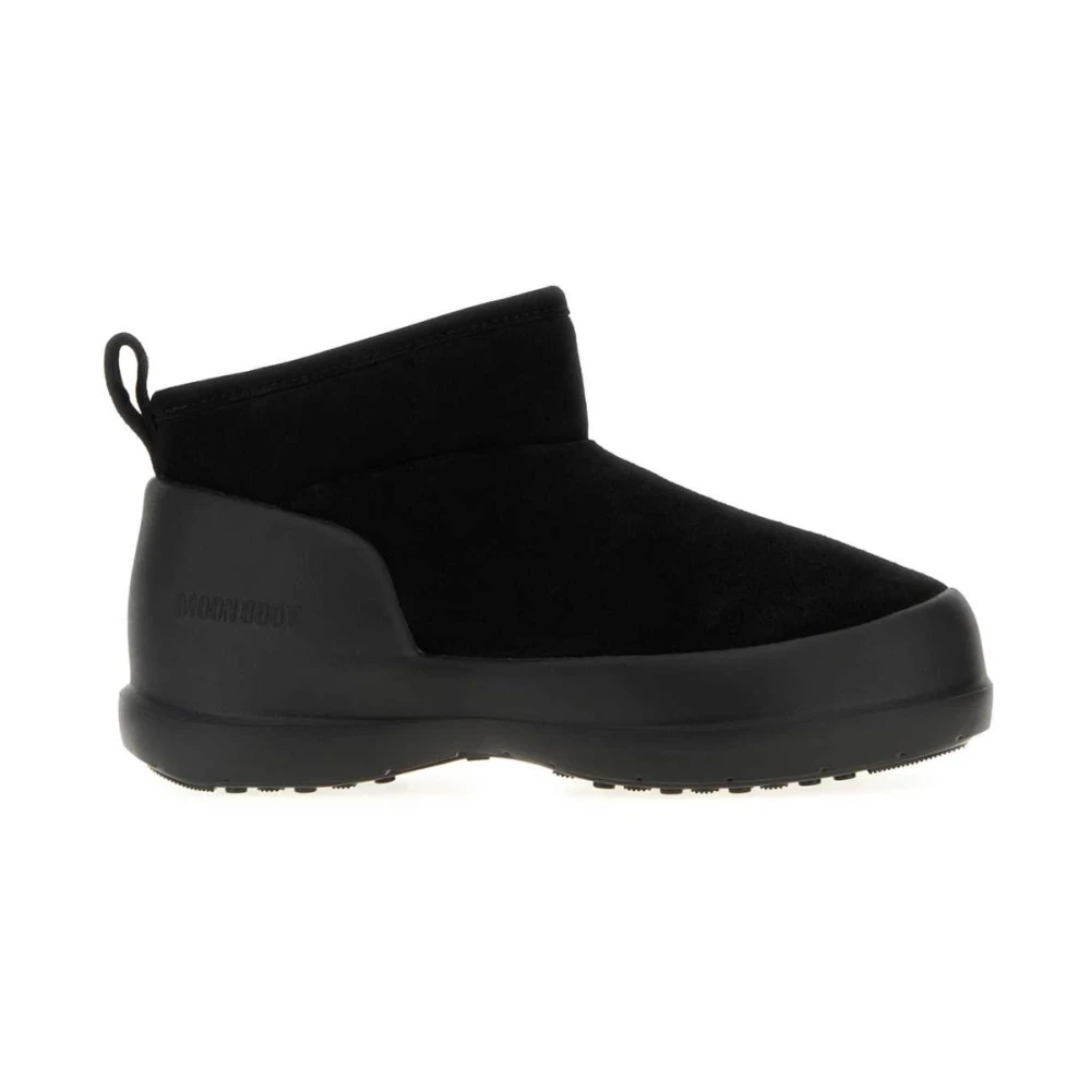 Moon Boot Uomo Nero - Mezzaluna Suede Low Stivali - Shoes - 41 Eu