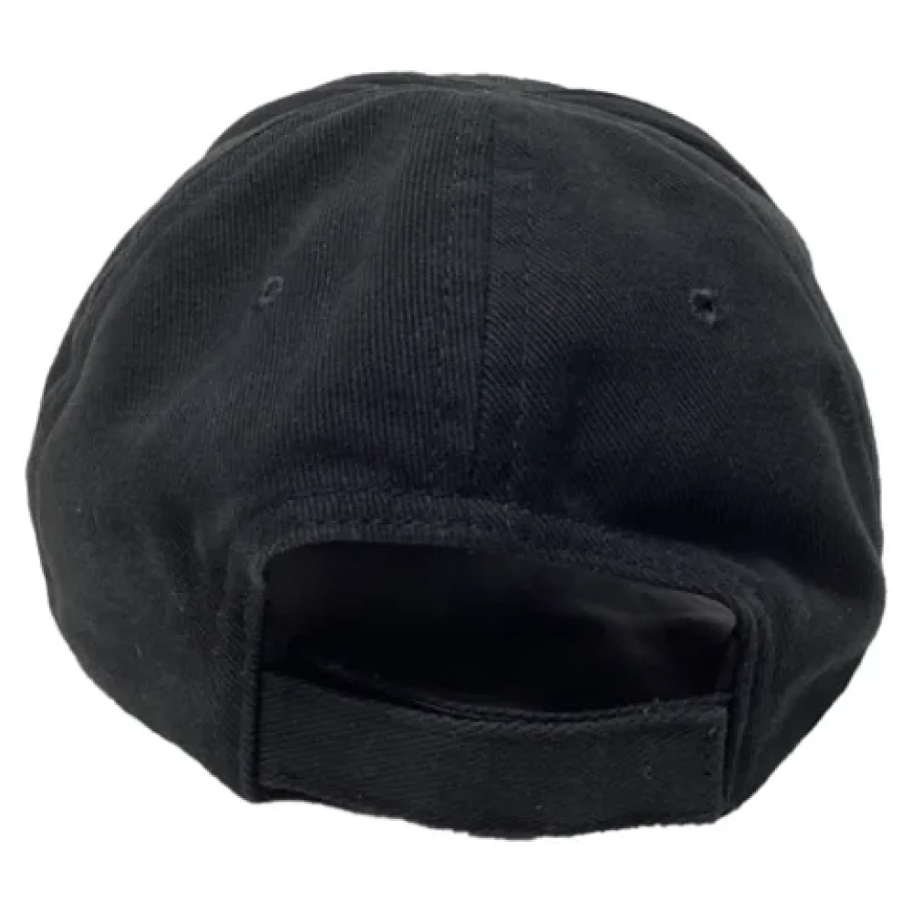 Balenciaga Vintage Pre-owned Cotton hats Black Heren
