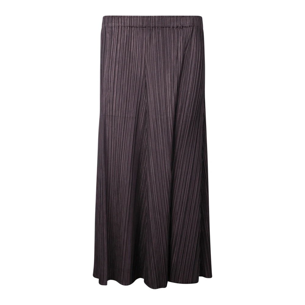 Issey Miyake Bruine Elegante Broek Dameskleding Brown Dames