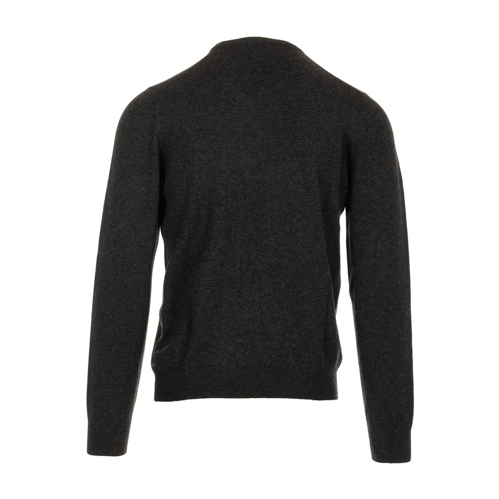 Gran Sasso Antraciet Pullover Sweater Gray Heren