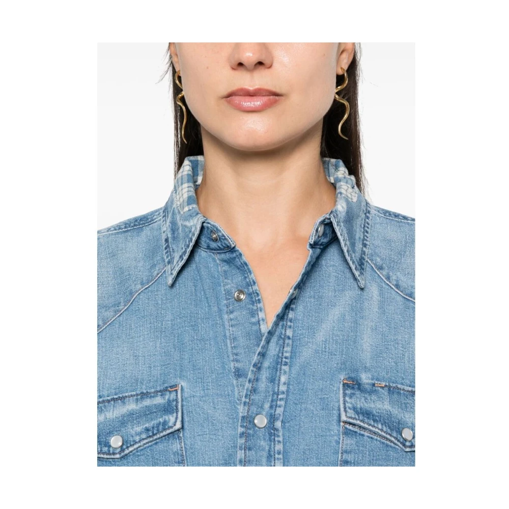 Ralph Lauren Overhemd Blue Dames