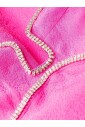robe-midi-rose-texturee-a-diamants