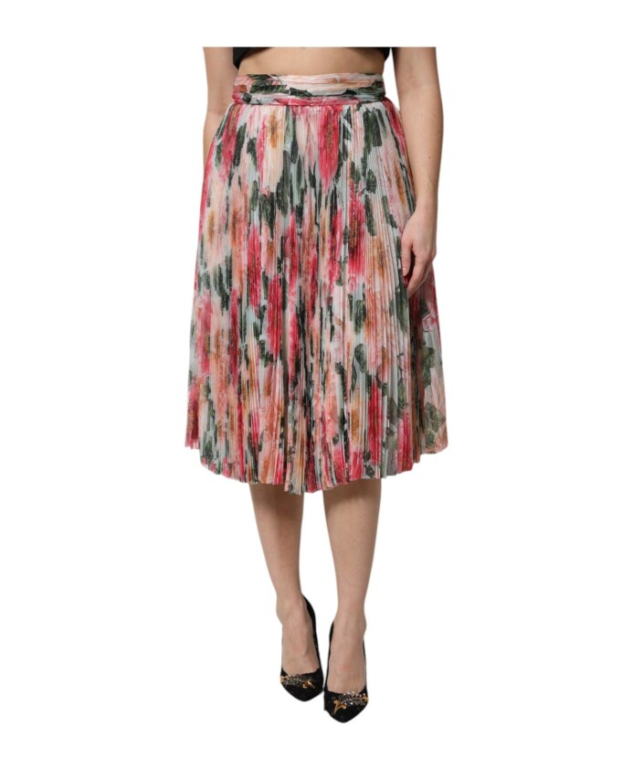 jupe-midi-trapeze-florale