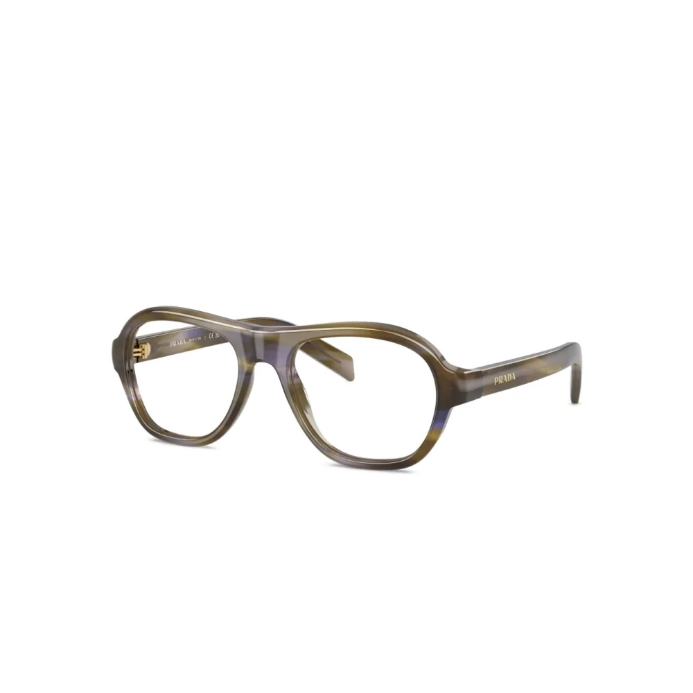 Prada Women's Brown Glasses, 54 Mm, Pilot Eyeglasses