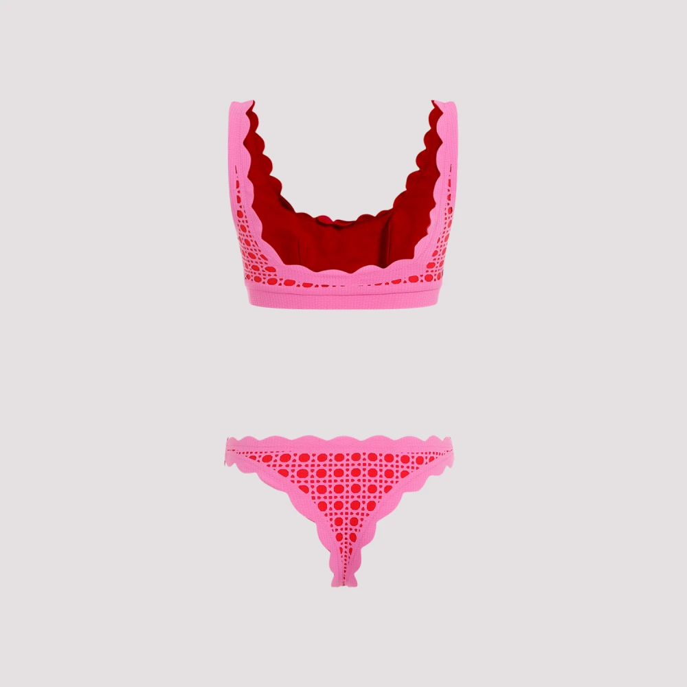 Marysia Mini Palm Springs Bikini Pink Dames