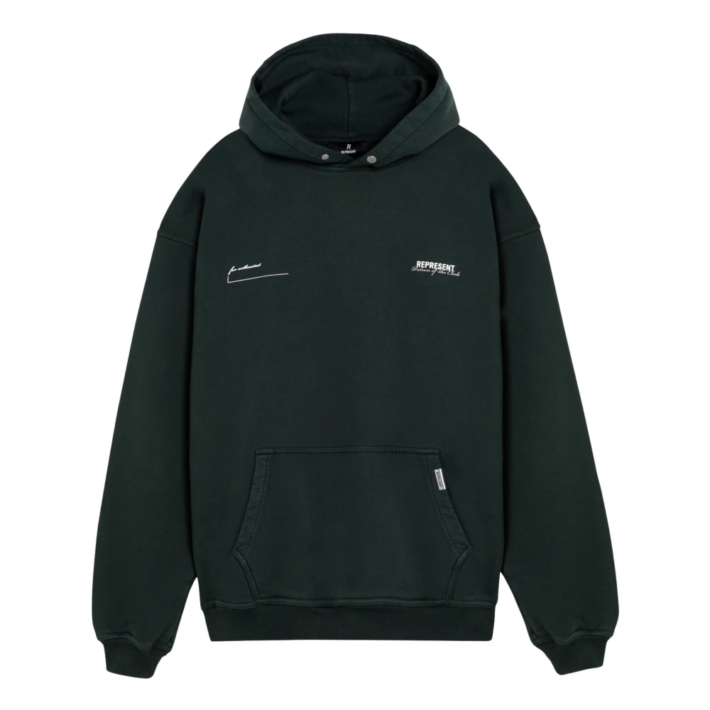 Represent Hoodie Green Heren