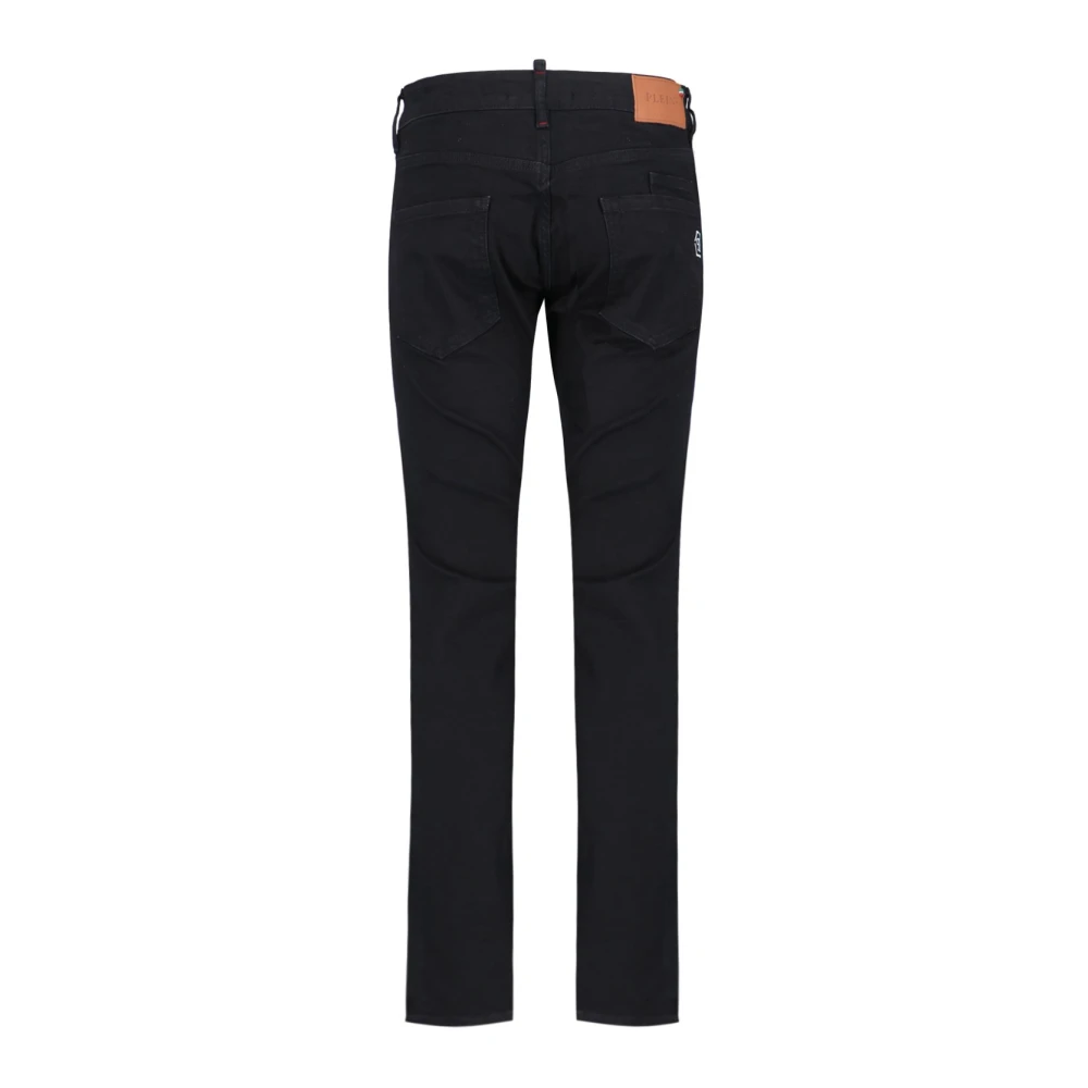 Philipp Plein Stijlvolle Denim Jeans voor Mannen Black Heren