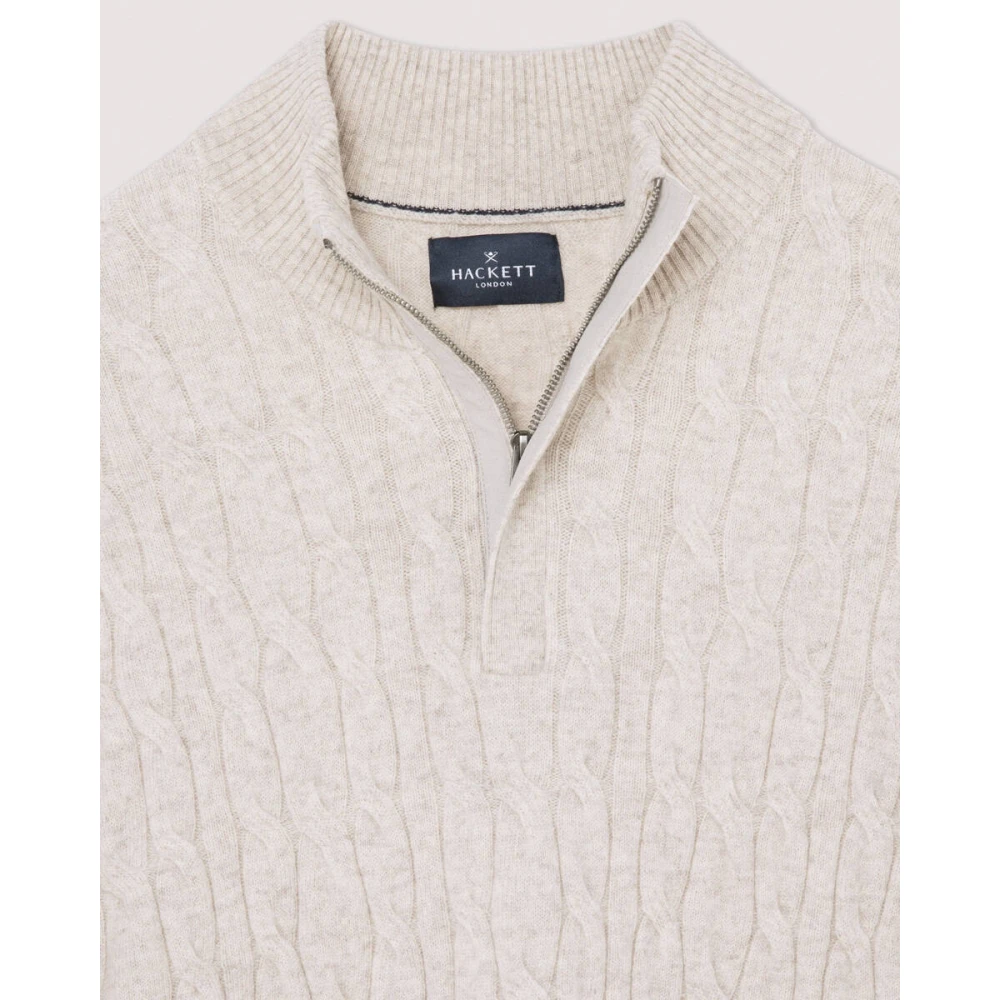 Hackett Stijlvolle Pullover Sweater Beige Heren