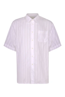 Cotton Voile Stripe Shirt