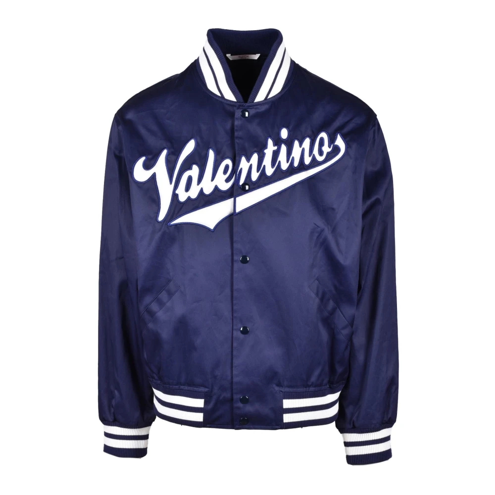 Valentino Katoenen Jas Blue Heren