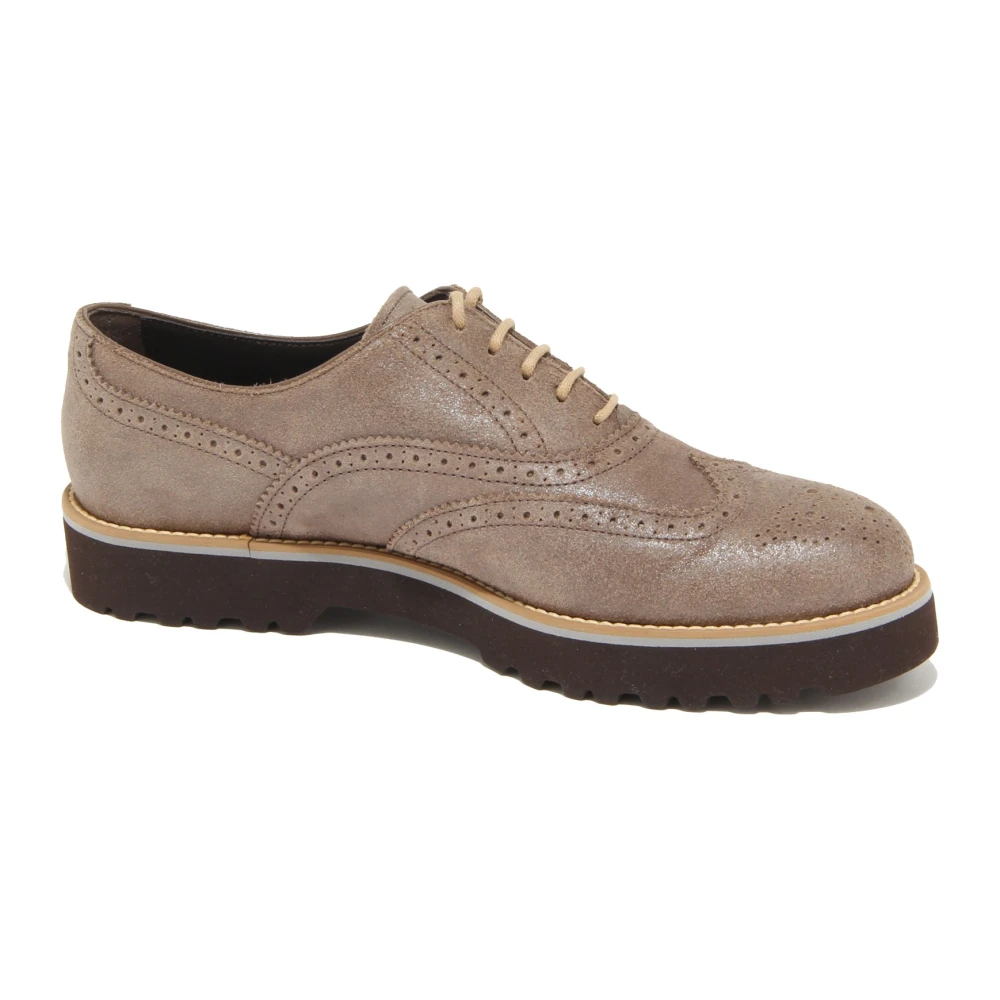 Hogan Women's Brown Classic Italian Route Francesina Shoes - Laced Shoes - 7 Uk - Shoes