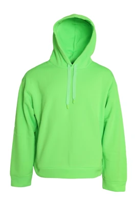 Neon Grön Huvtröja