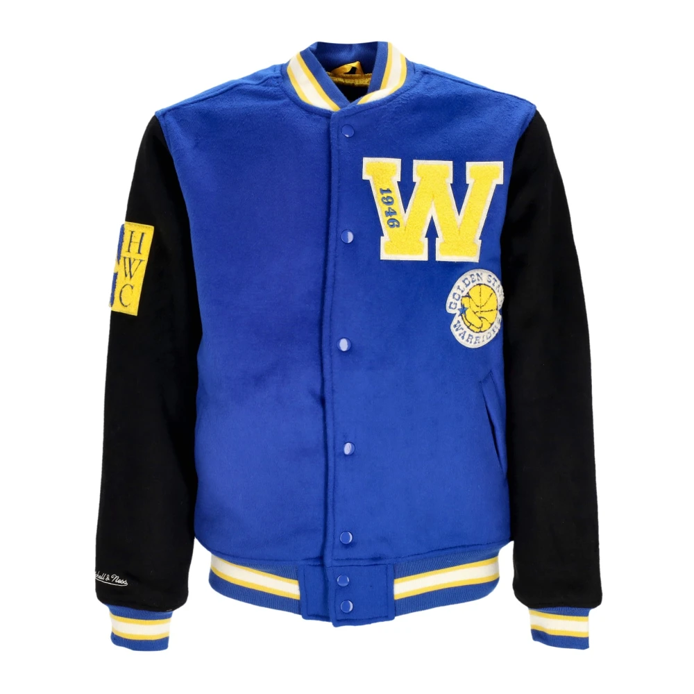 Mitchell & Ness NBA Team Legacy Varsity Jacket Blue, Herr