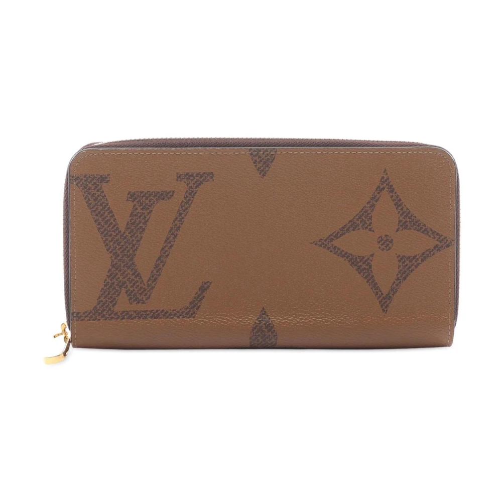 Louis Vuitton Vintage Women's Brown Pre-Owned Vintage Monogram Long Wallet
