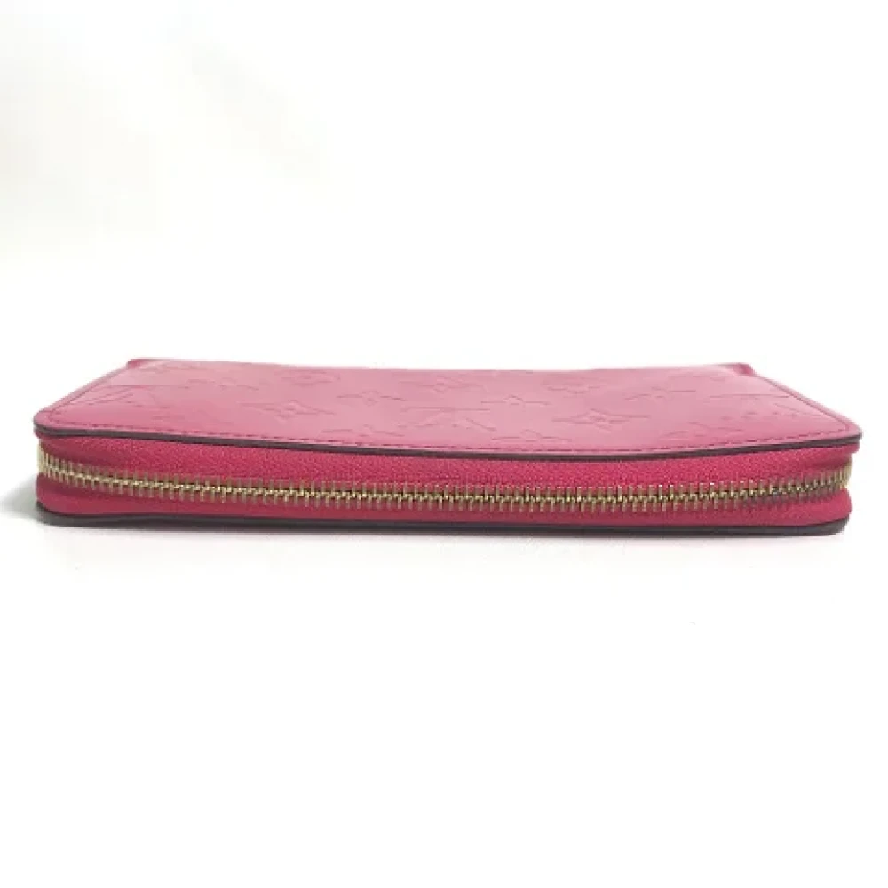 Louis Vuitton Vintage Pre-owned Leather wallets Pink Dames