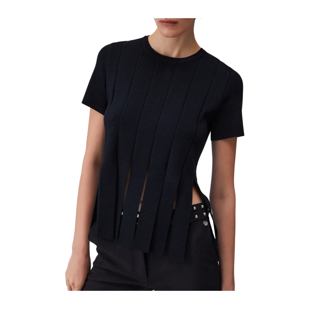 Liu Jo Donna Nero Top, Xs, New,