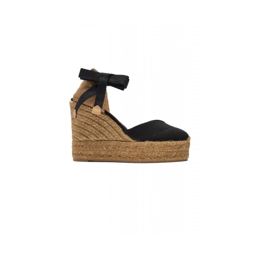 Castañer Black Wedges, Female, 4 Uk, Castaner - Shoes