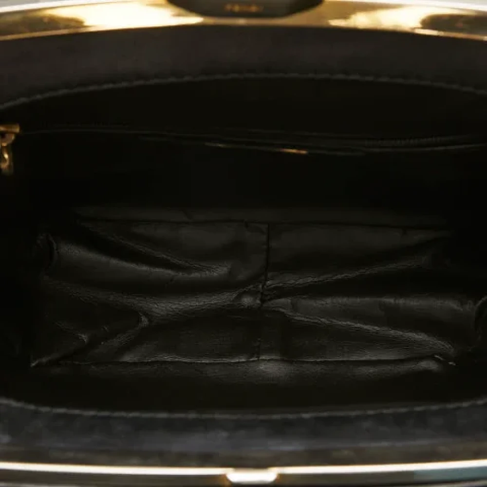 Fendi Vintage Pre-owned Leather fendi-bags Black Dames