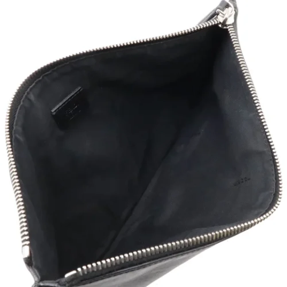 Fendi Vintage Pre-owned Leather fendi-bags Black Dames