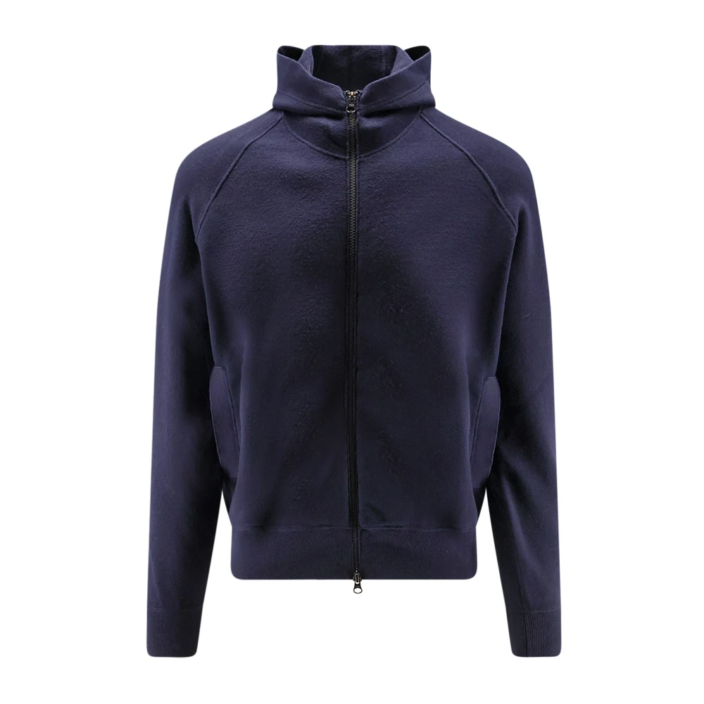 Stone Island Zip-Through Jumper - Male - Zip-Throughs - Blue - M - Sweatshirts & Hoodies