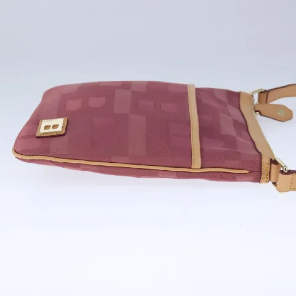 Bally Pre-owned Canvas shoulder-bags Pink Dames