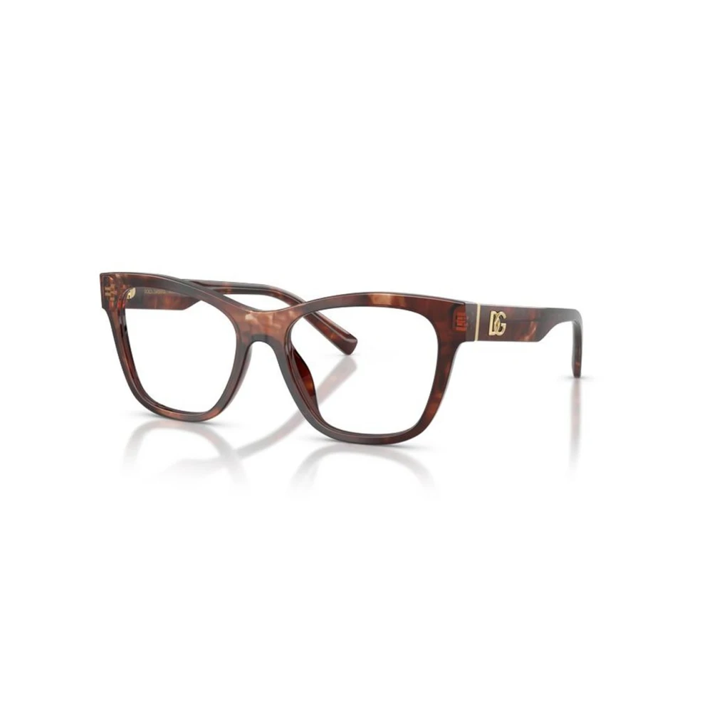 Dolce & Gabbana Women's Red Glasses, 55 Mm, Square Optical Frame