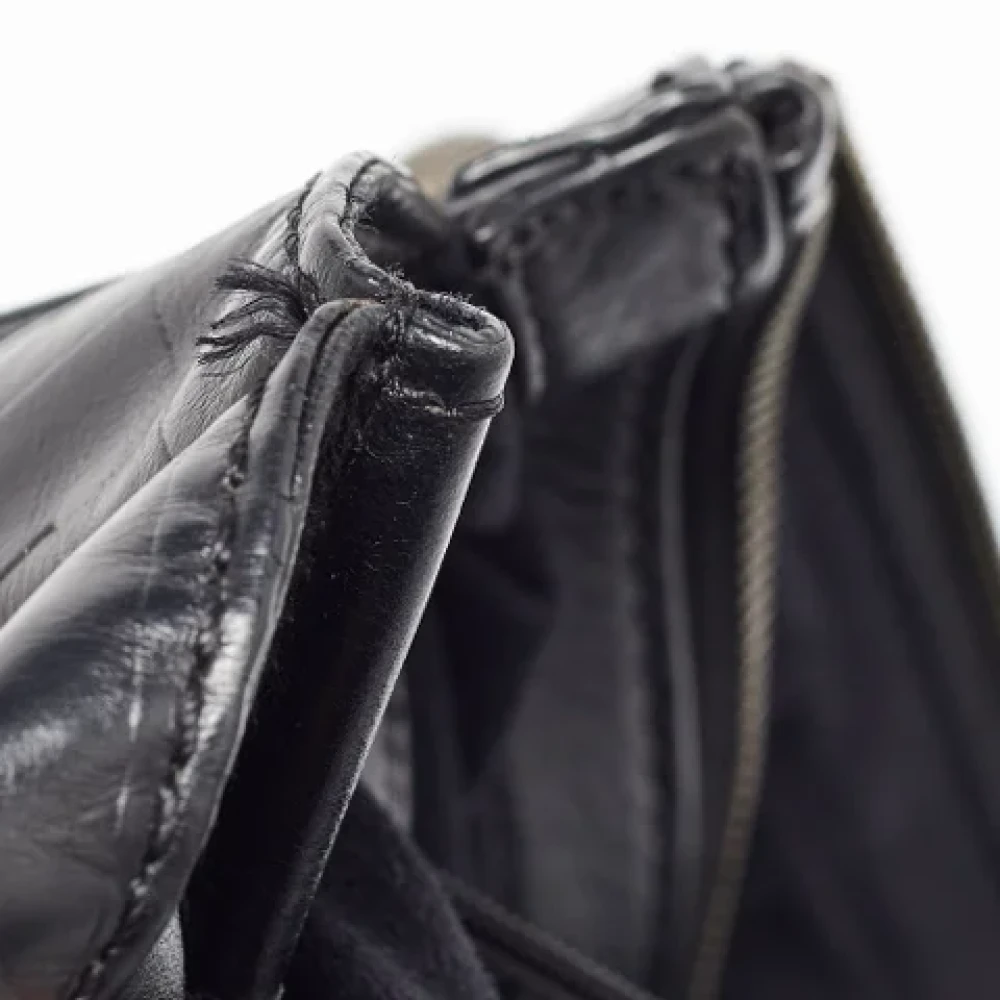 Givenchy Pre-owned Leather totes Black Dames