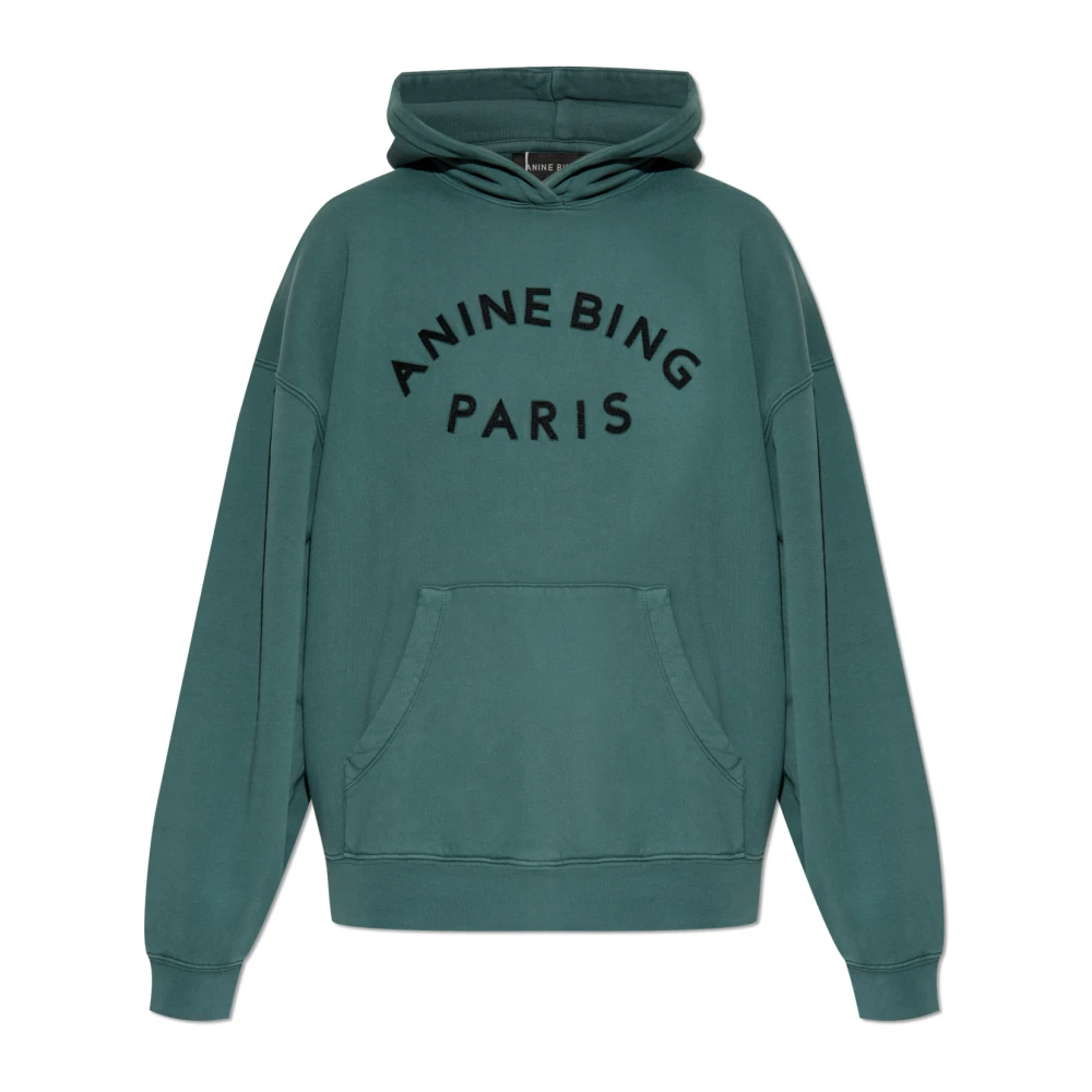 Anine Bing Women's Green Harvey Sweatshirt
