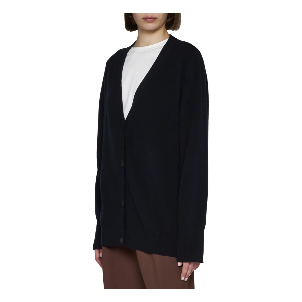 Studio Nicholson Wit Blauw Trui Blue Dames