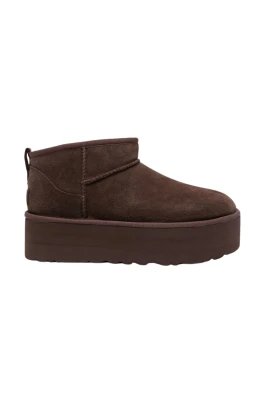 Classic Ultra Mini Platform Stövlar Burnt Cedar