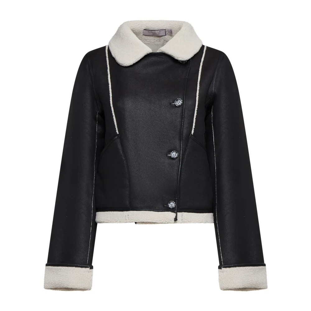 Urbancode Stijlvolle Jassen Collectie Black Dames