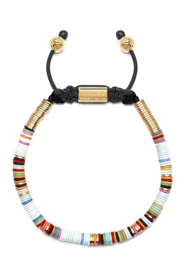 menand-39-s-beaded-bracelet-with-light-blue-disc-beads-and-gold