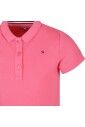 robe-decontractee-fuchsia-a-manches-courtes-et-volant