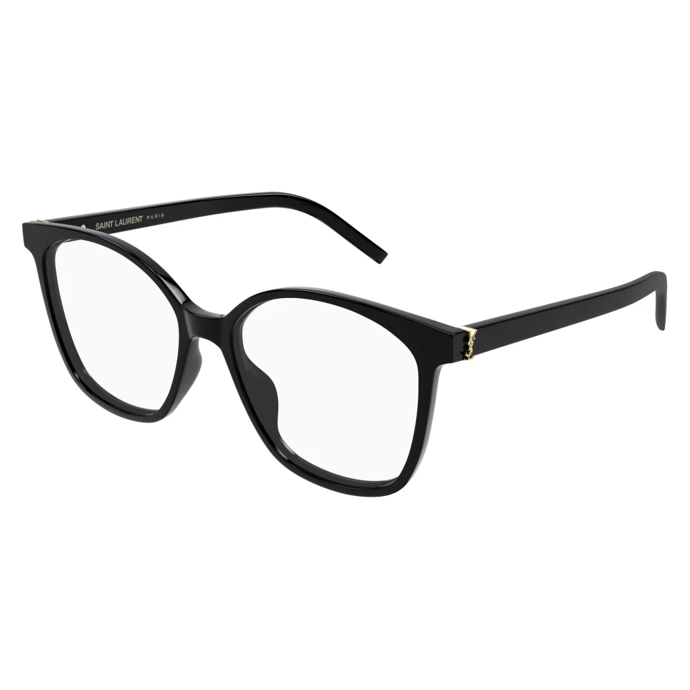 Saint Laurent Unisex Black Glasses, 55 Mm, Optical Frame