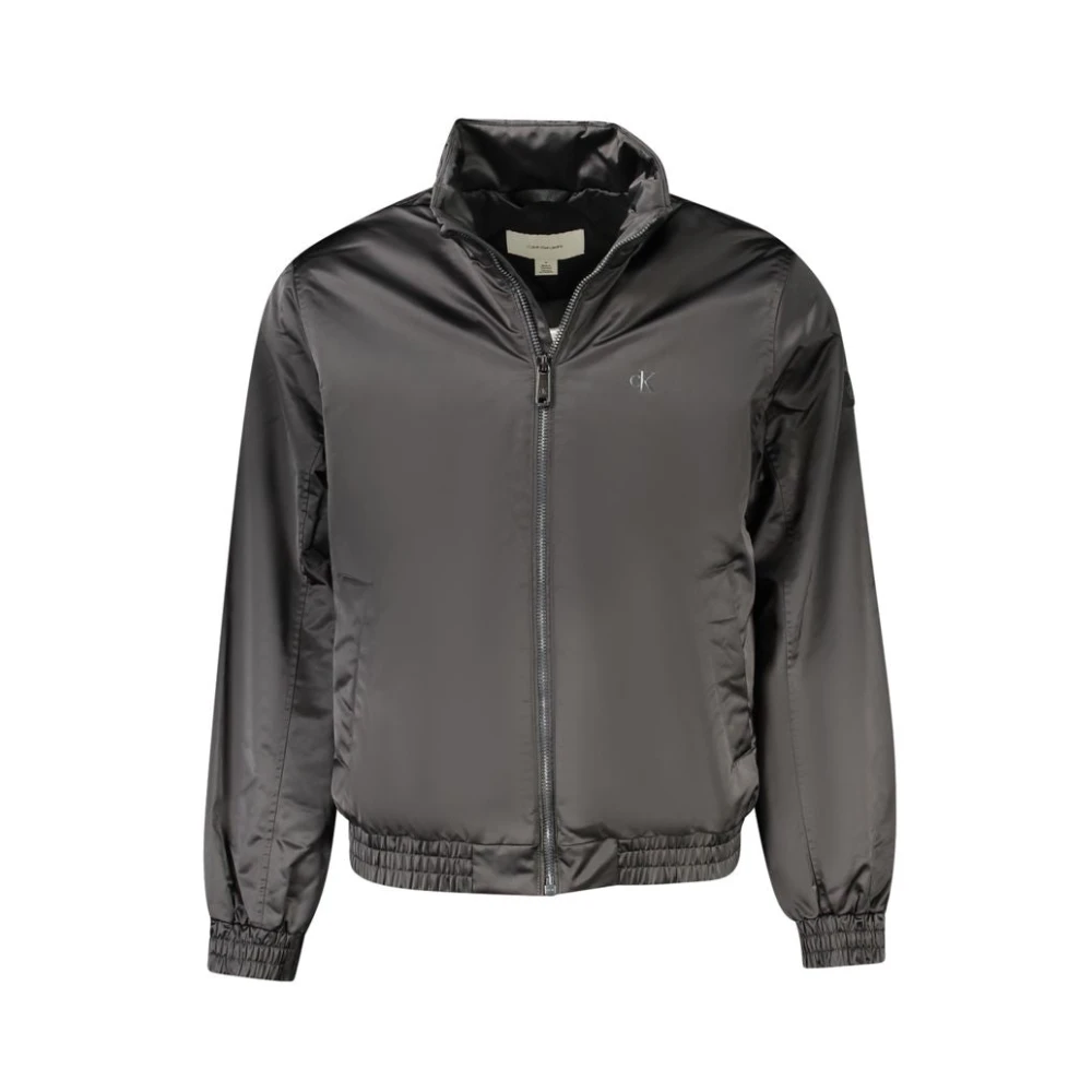 Calvin Klein Men's Black Light Jackets, Xl, Polyester Jacket