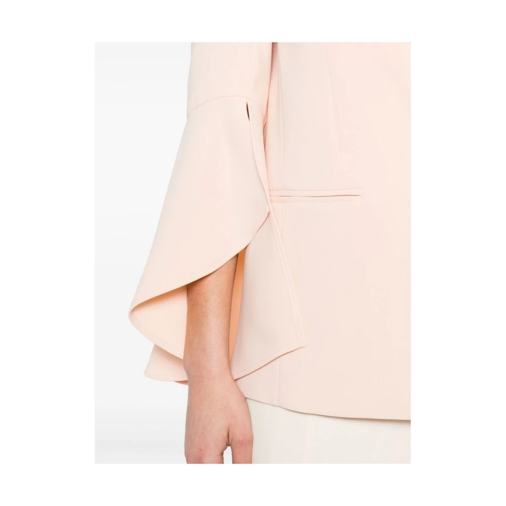 Twinset Cupcake Roze Jas met Flounce Mouwen Pink Dames
