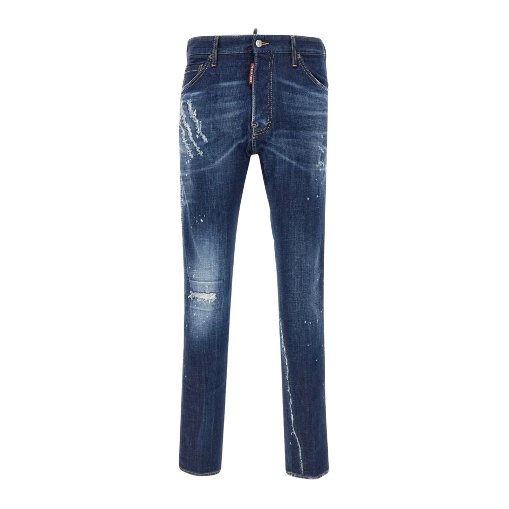 Dsquared2 Blauwe Jeans Herfst Winter Collectie Blue Heren