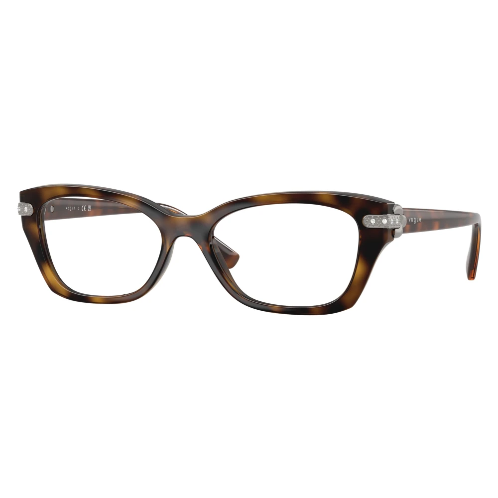 Vogue Women's Brown Glasses, 52 Mm, Occhiali Da Vista