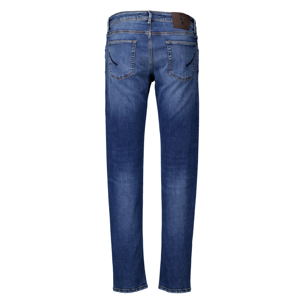 Hand Picked Orvieto Blauwe Jeans Blue Heren