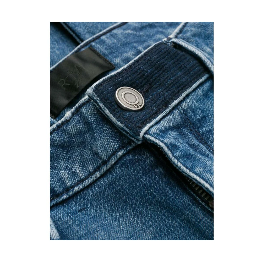 RTA Blauwe Cropped Skinny Denim Jeans Blue Dames