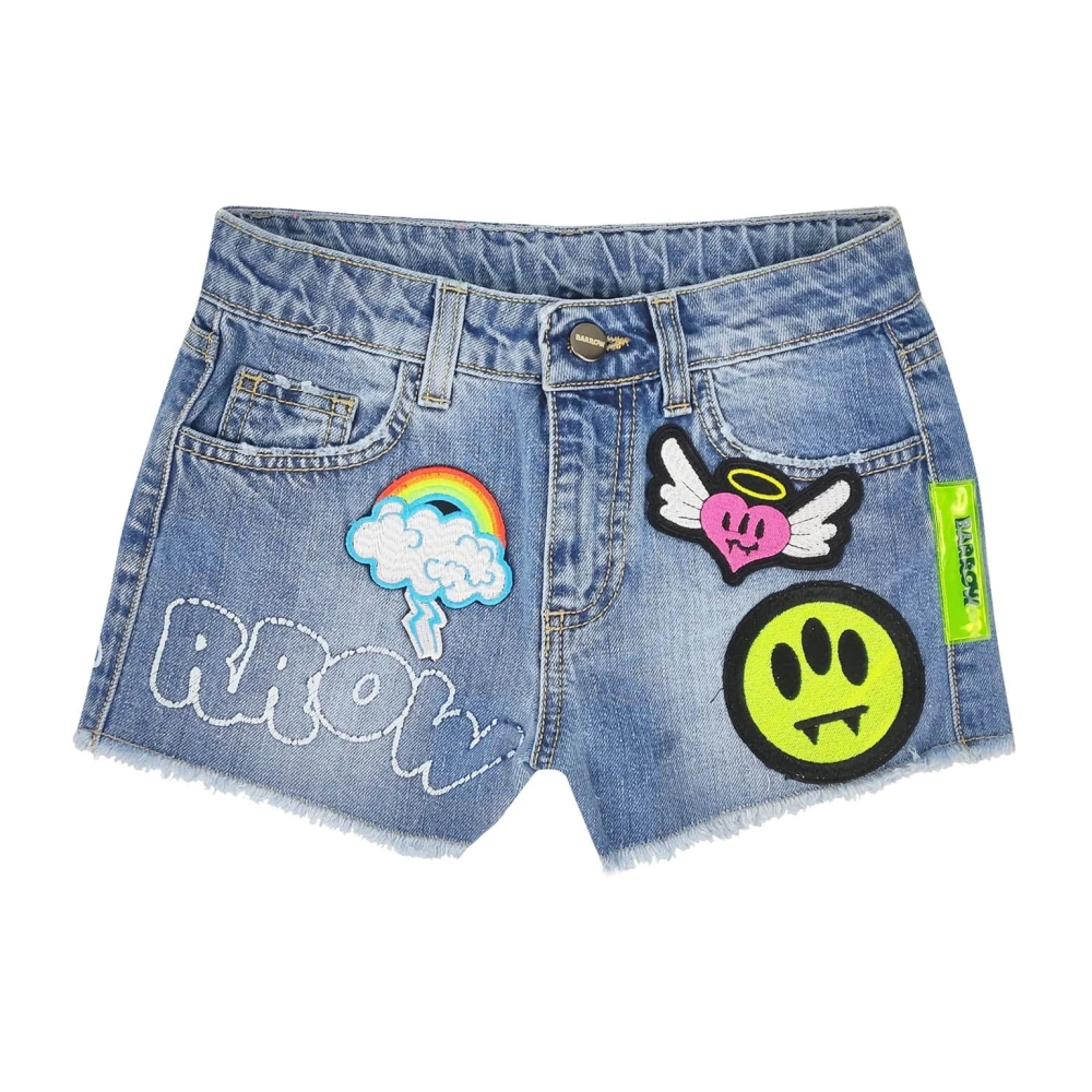Barrow Blue Shorts, Female, 8 Y, Made In Barrowland Denim Shorts