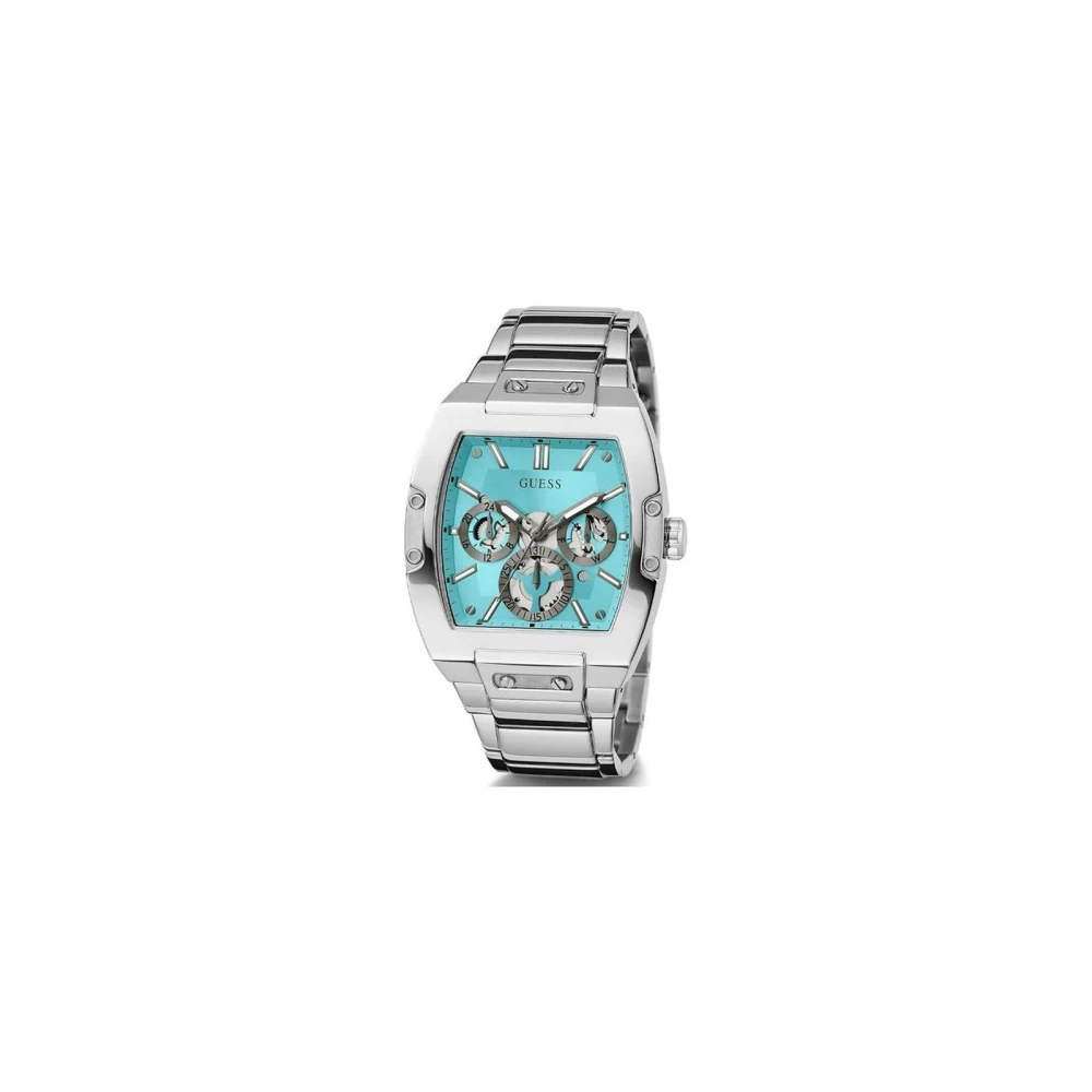 Guess Women's Gray Elegant Analog Quartz Watch With Dual Calendar