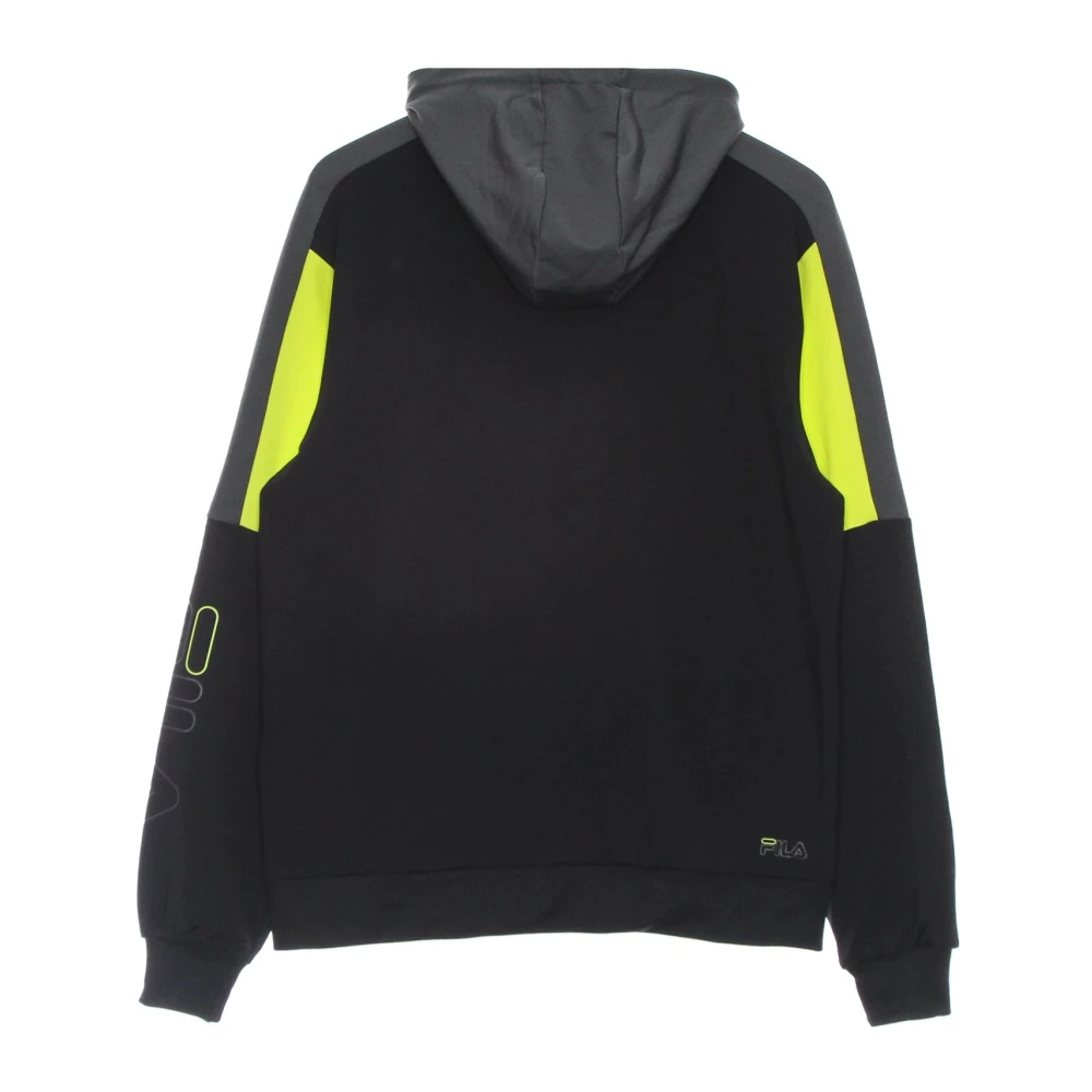 Fila Capuchonjas Zwart Lente Stijl Black Heren