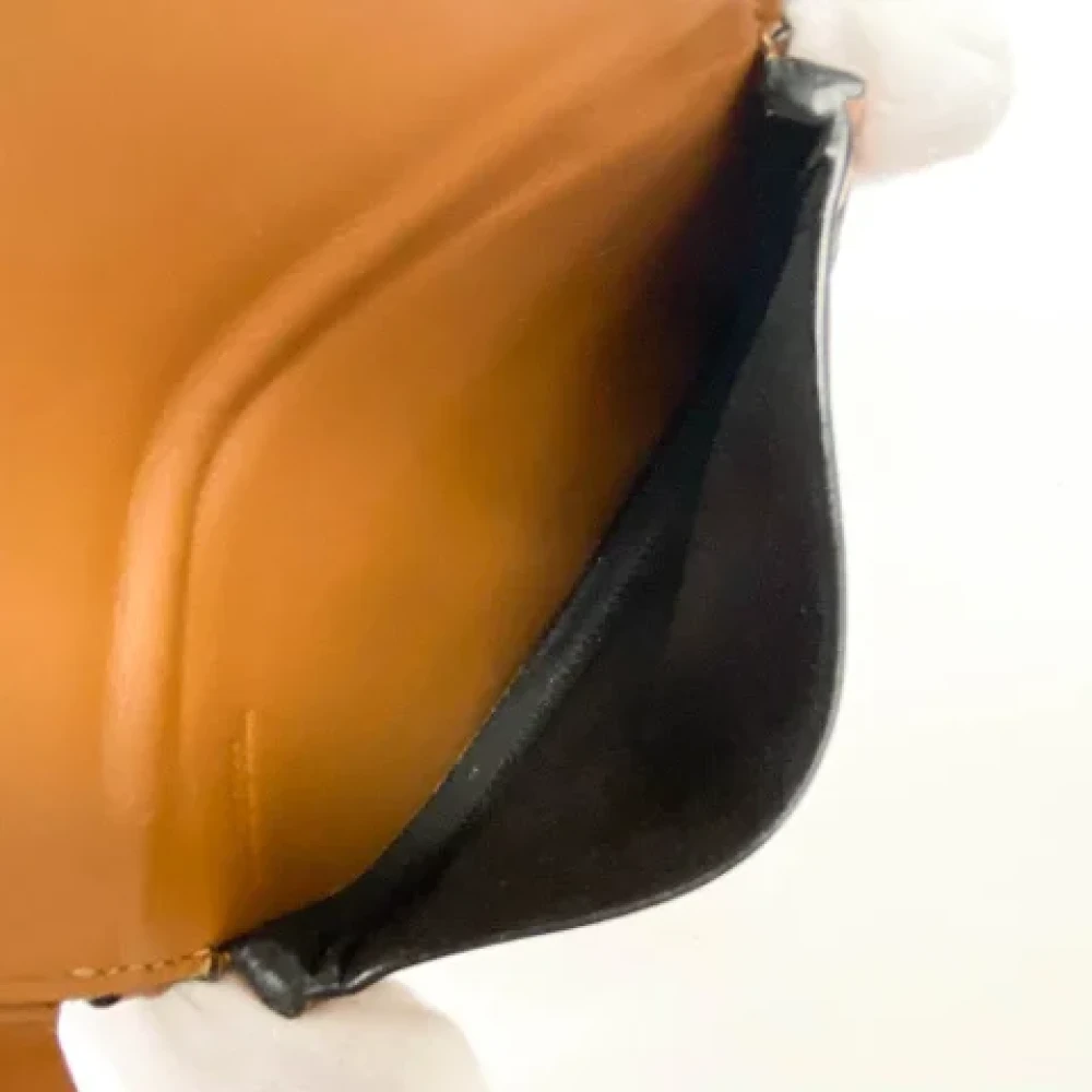 Loewe Pre-owned Leather shoulder-bags Brown Dames
