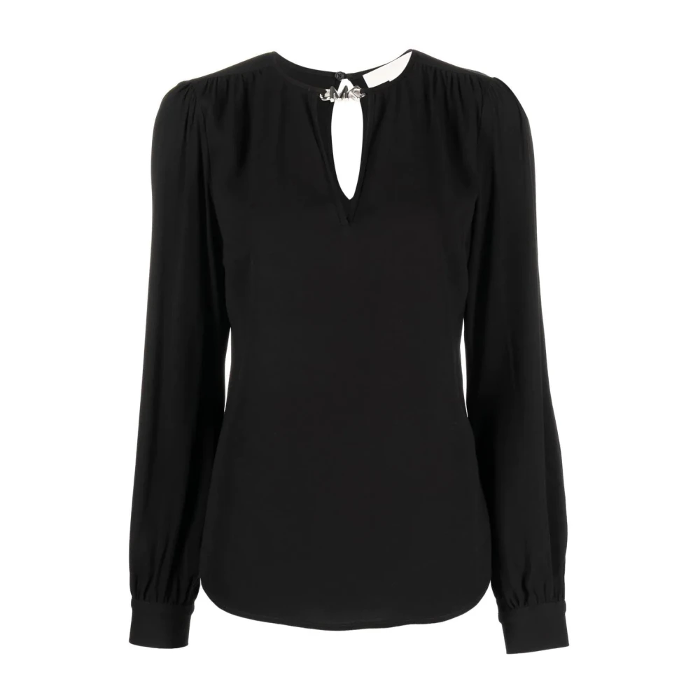 Michael Kors Women's Black Embellished Blouse - Blouses - S - Blouses & Shirts