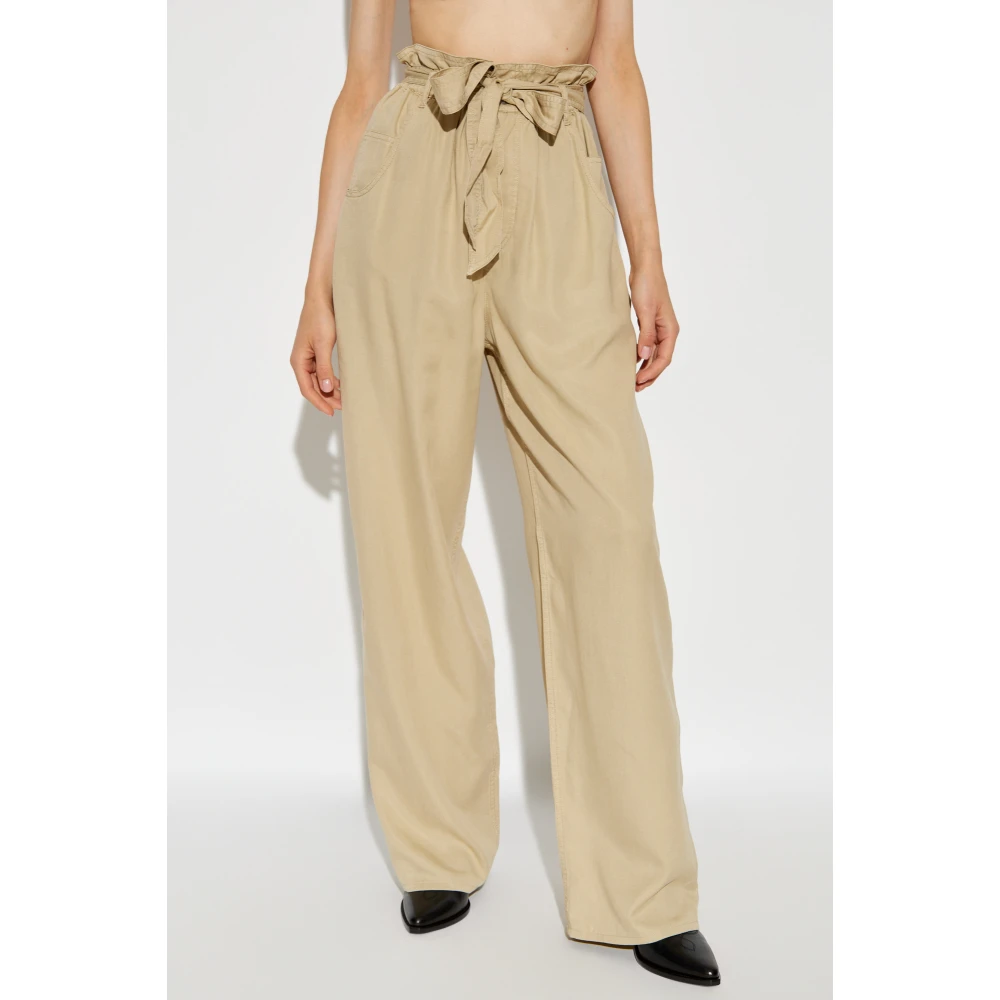 Isabel Marant Étoile Priana Broek van Marant Etoile Beige Dames