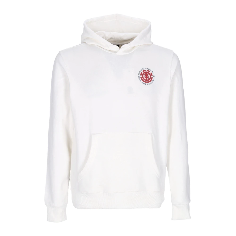 Element Men's White Lightweight Hooded Sweatshirt - Elet - Hoodies - Xl - Sweatshirts & Hoodies