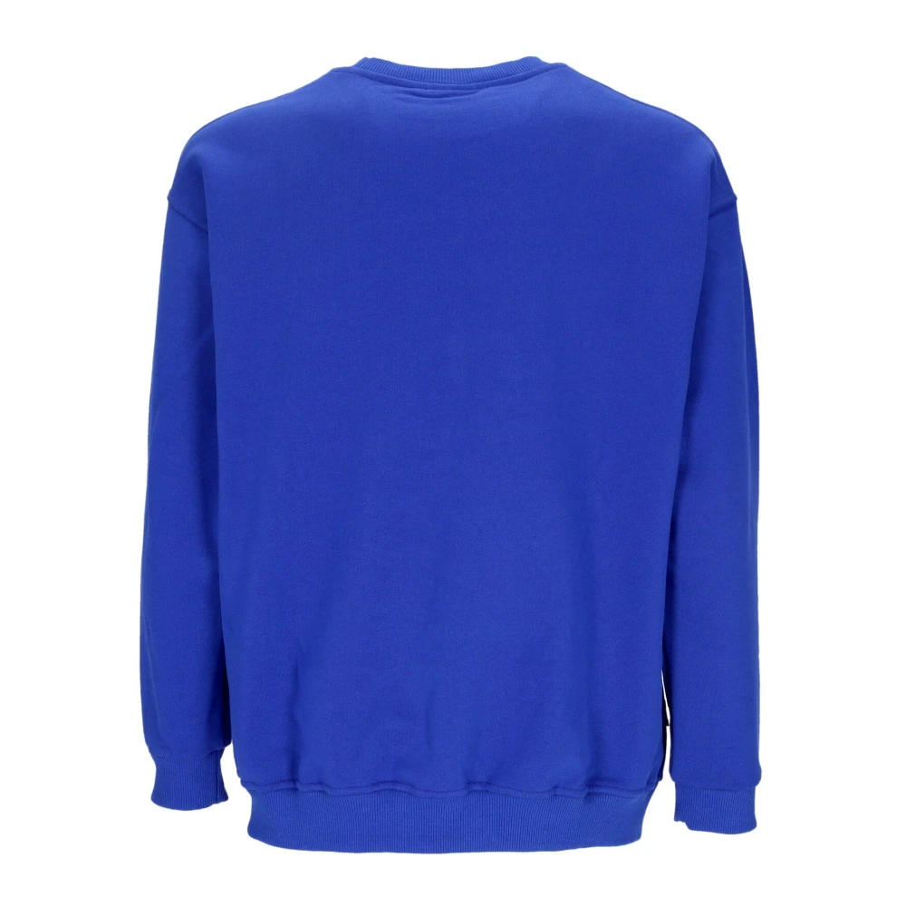 Usual Blauwe Lichtgewicht Crewneck Sweatshirt Blue Heren