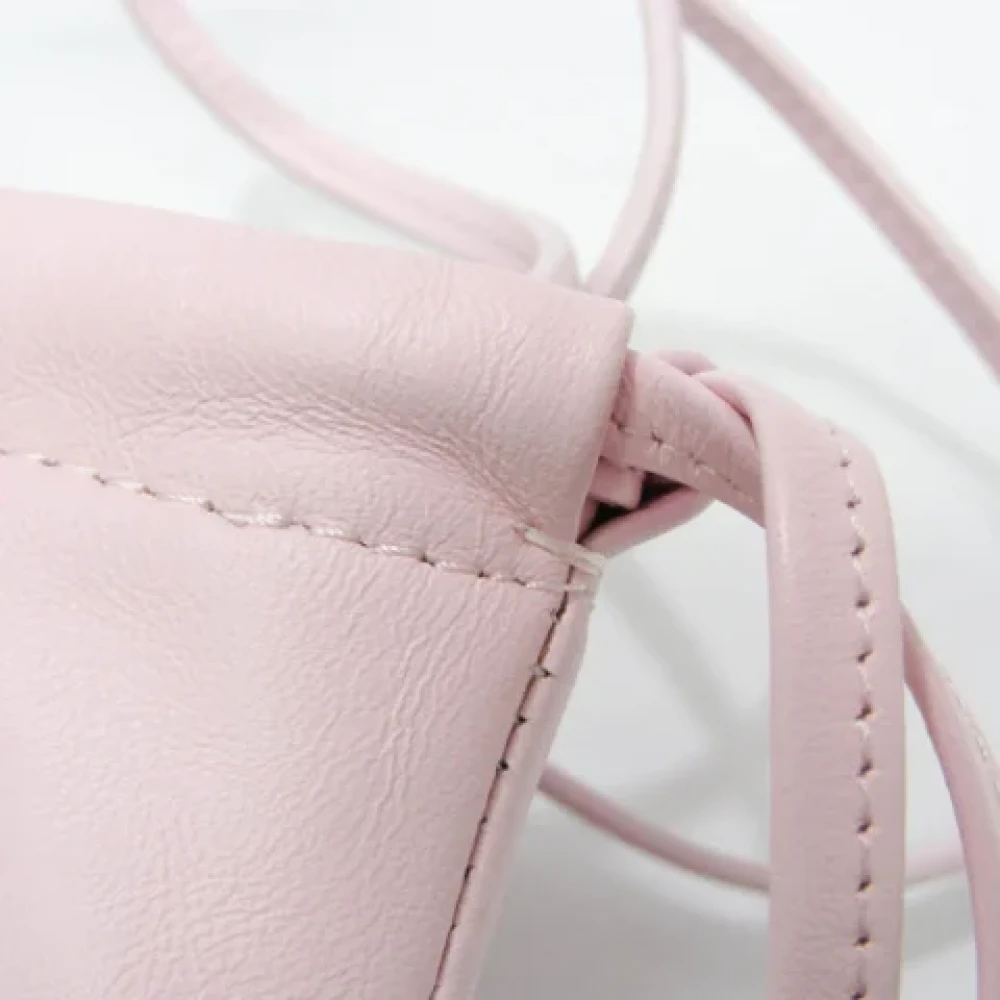 Burberry Vintage Pre-owned Leather shoulder-bags Pink Dames