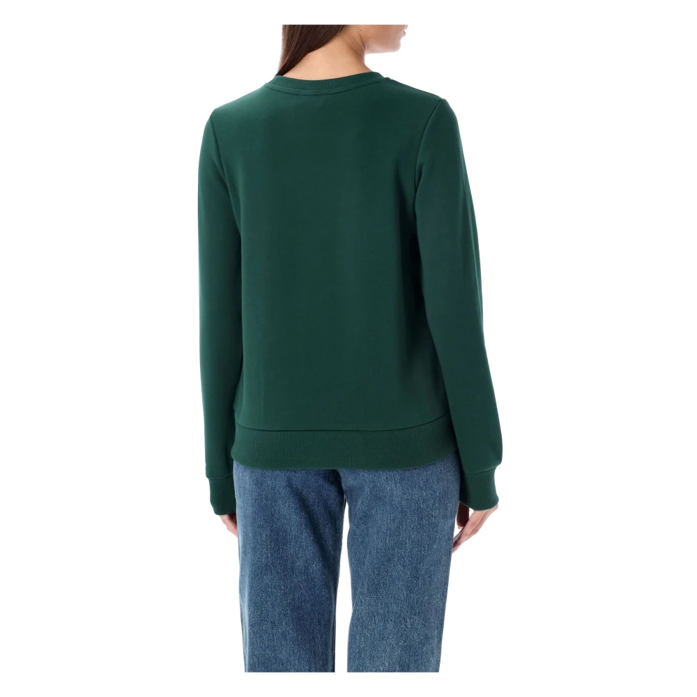 A.p.c. Elegante Sweatshirt voor Vrouwen Green Dames